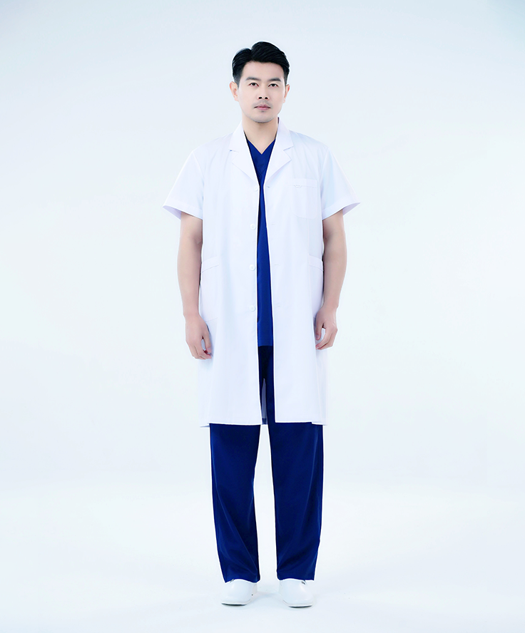 短袖長裝醫生服