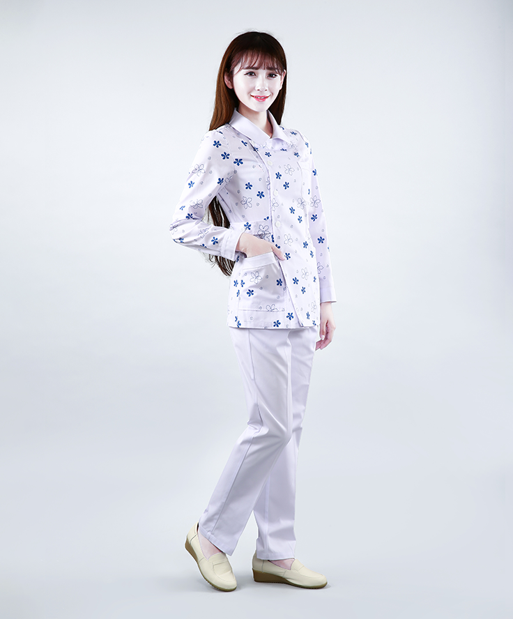 長袖套裝護士服