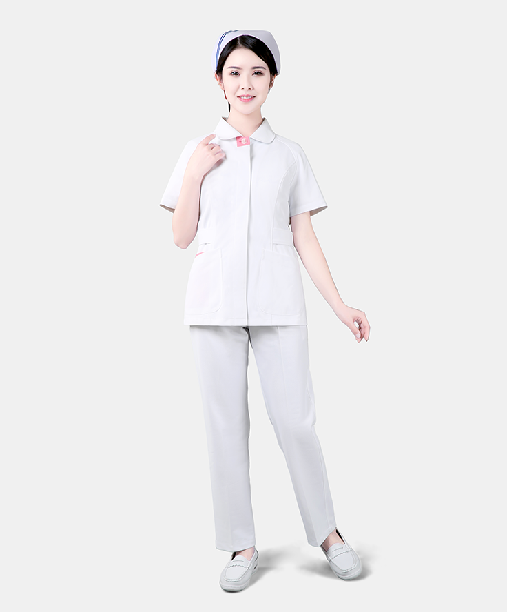 短袖套裝護士服