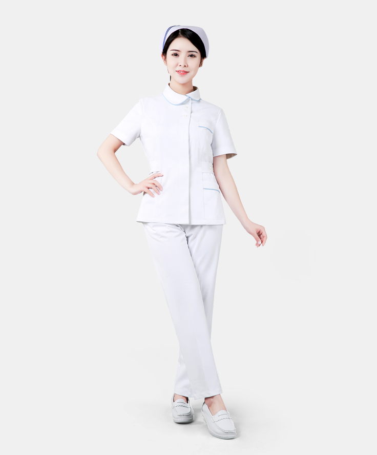 短袖套裝護士服